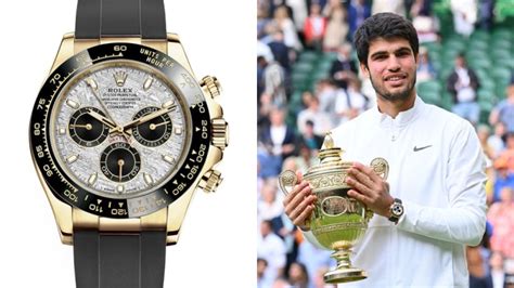 alcaraz wimbledon rolex|carlos alcaraz wimbledon.